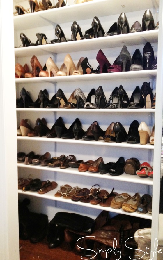 Simply Style Blog - Shoe Closet