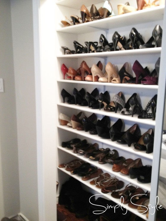 Simply Style Blog - Shoe Closet